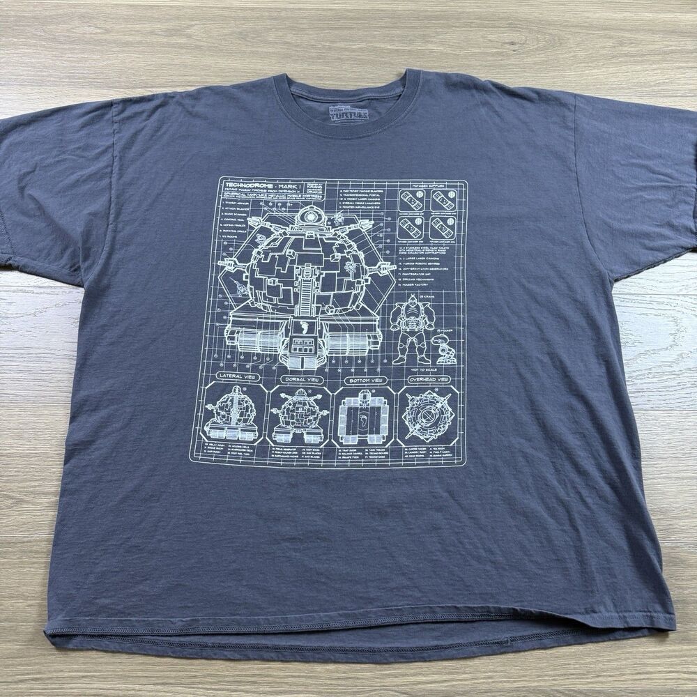TMNT Ninja Turtles Shirt Men 3XL Crew Tee Lootwear Exclusive Lootcrate Nick